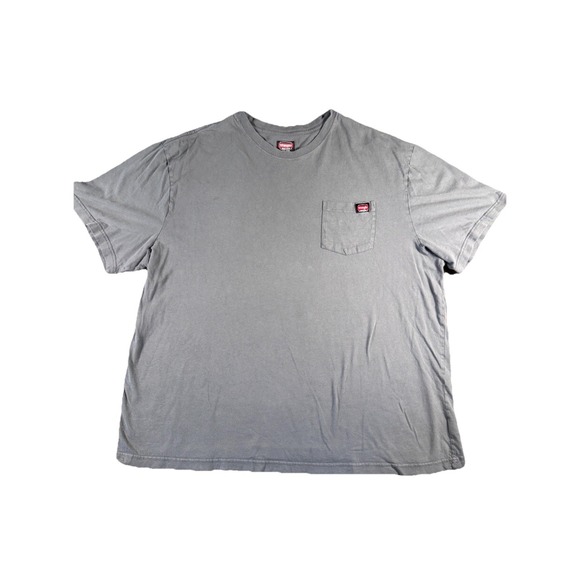 Wrangler Other - Wrangler Workwear short sleeve Gray Pocket T Shirt 3XL Men Rugged Sturdy XXXL